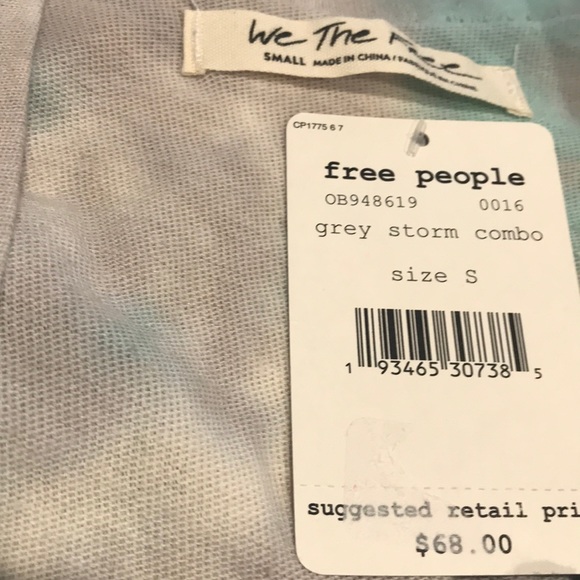 Free People All Mine Tie Dye Tee. XS, S, M, L - Picture 8 of 8